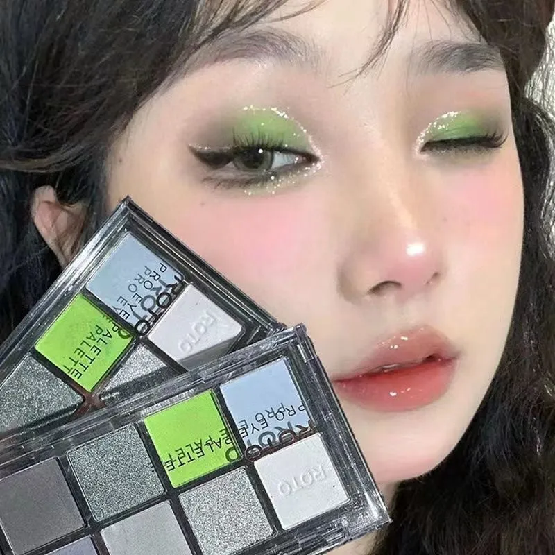 10-COLOR Green EYE-SHADOW MK129