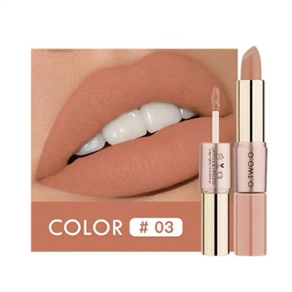 2 in 1 Matte Lipstick Lip Gloss