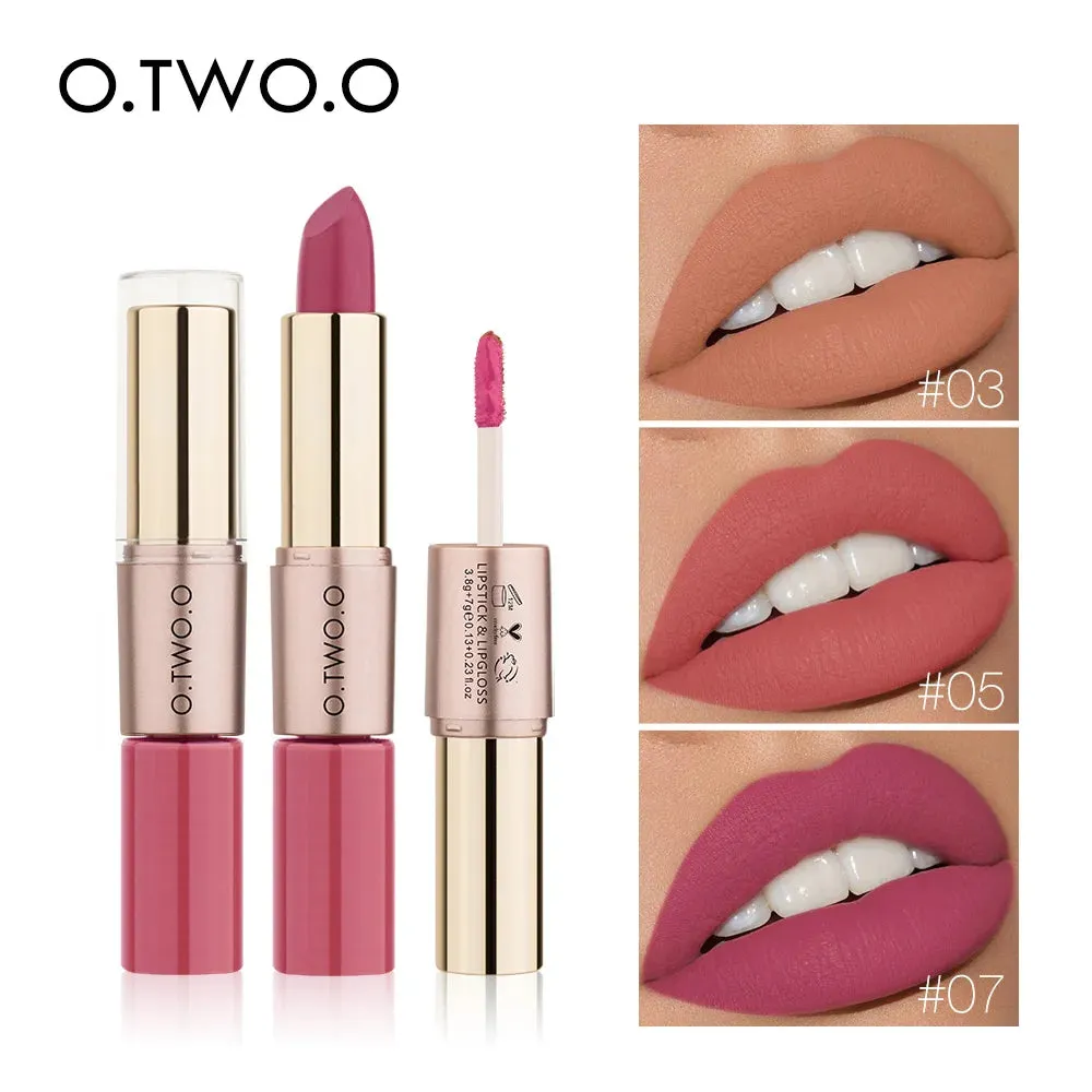 2 in 1 Matte Lipstick Lip Gloss