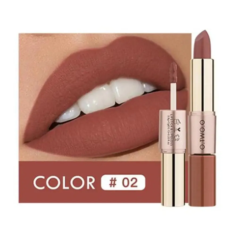 2 in 1 Matte Lipstick Lip Gloss