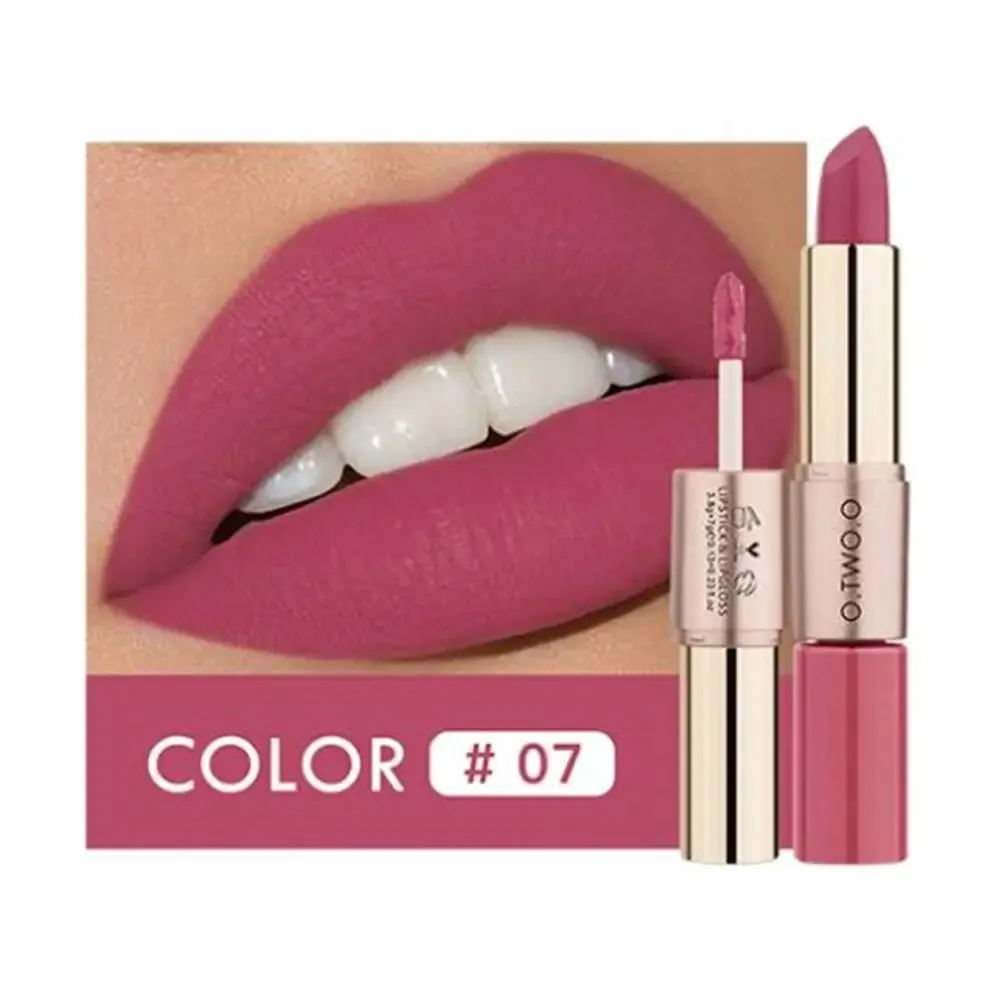 2 in 1 Matte Lipstick Lip Gloss