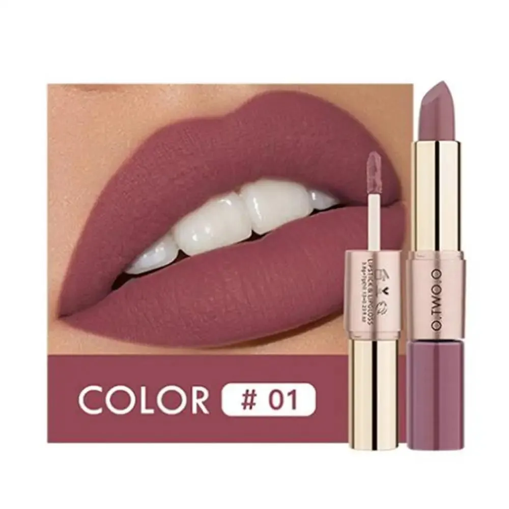 2 in 1 Matte Lipstick Lip Gloss