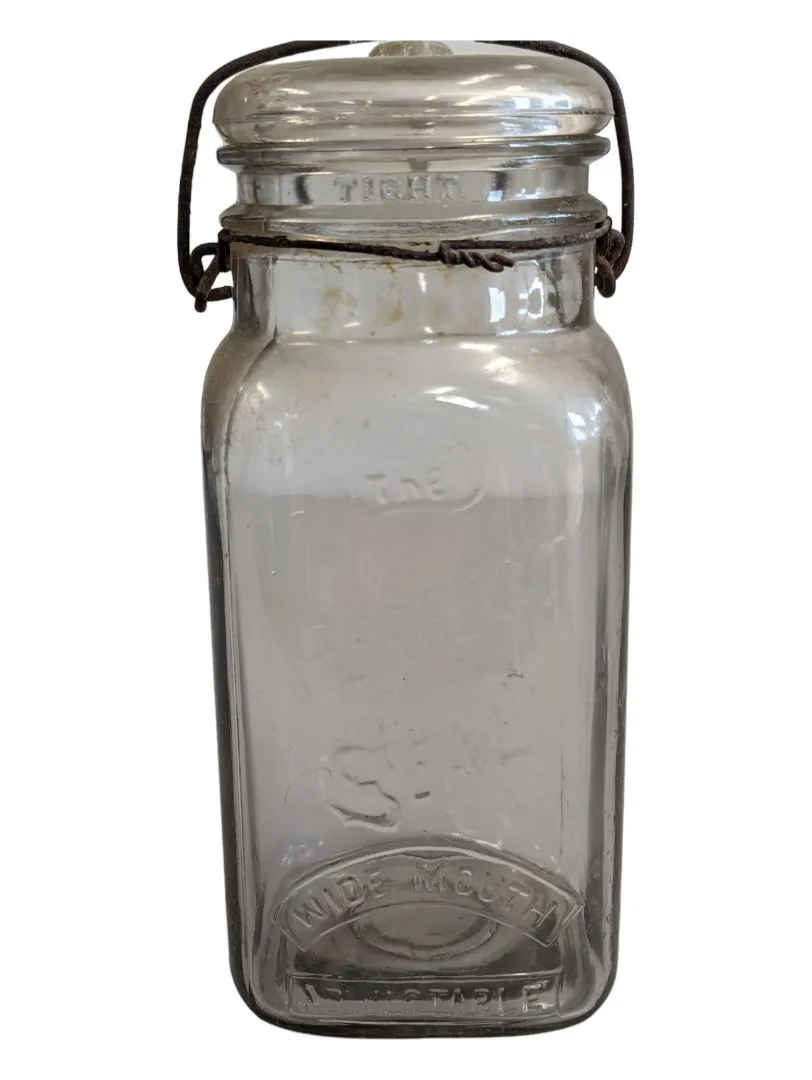 Antique PERFECT SEAL Canning Jar