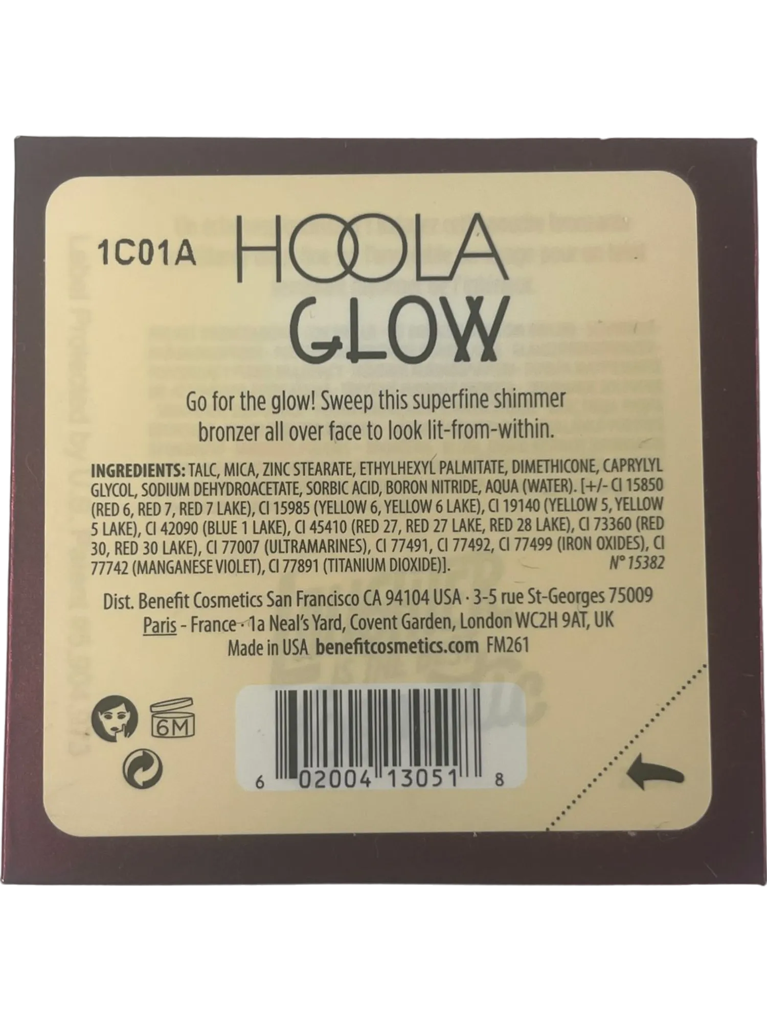 Benefit Hoola Glow Shimmer Powder Bronzer