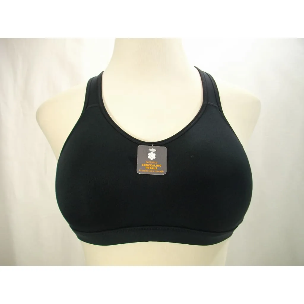 Champion C9 N9642 Concealer Ladder Back Wire Free Bra MEDIUM Black NWT