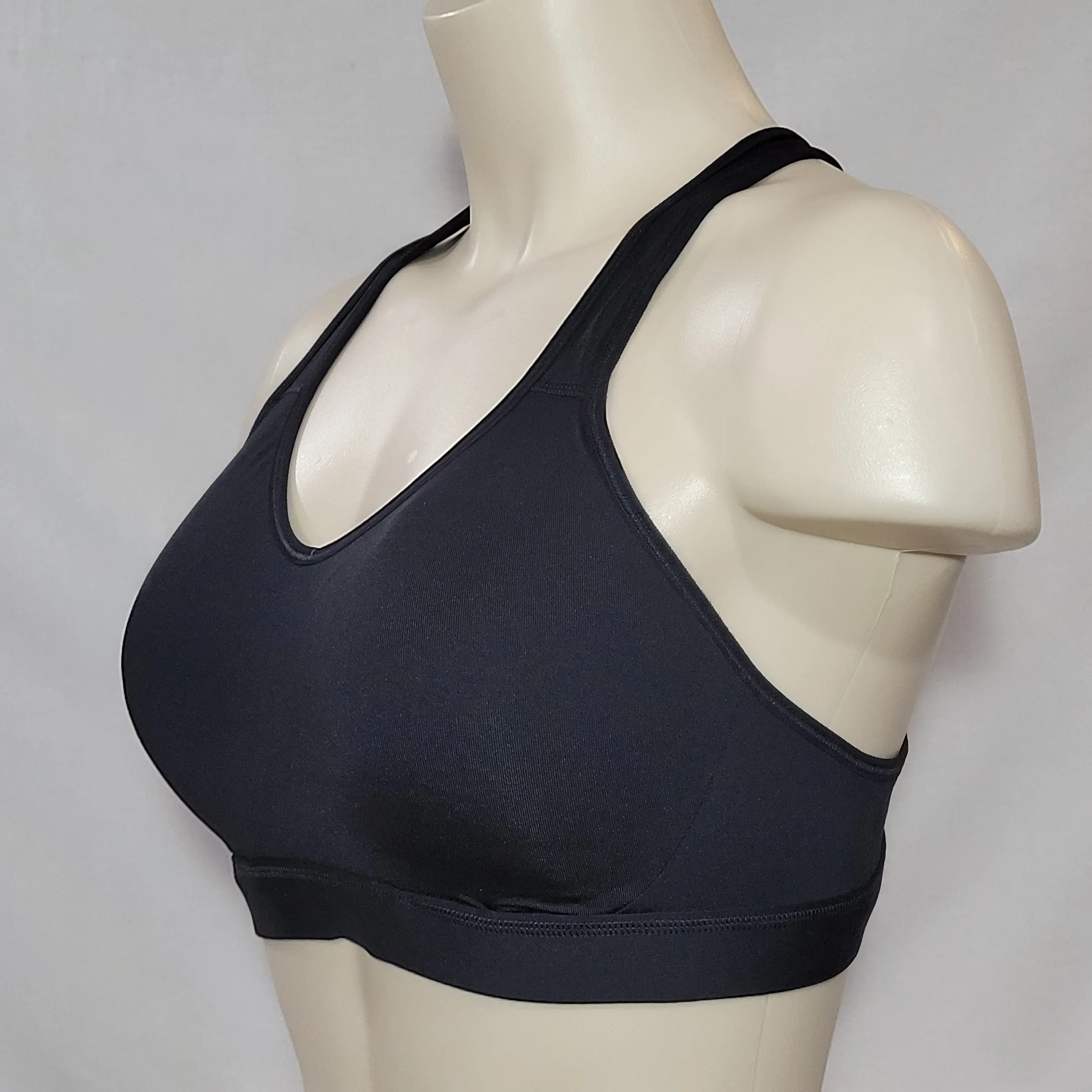 Champion C9 N9642 Concealer Ladder Back Wire Free Bra MEDIUM Black NWT