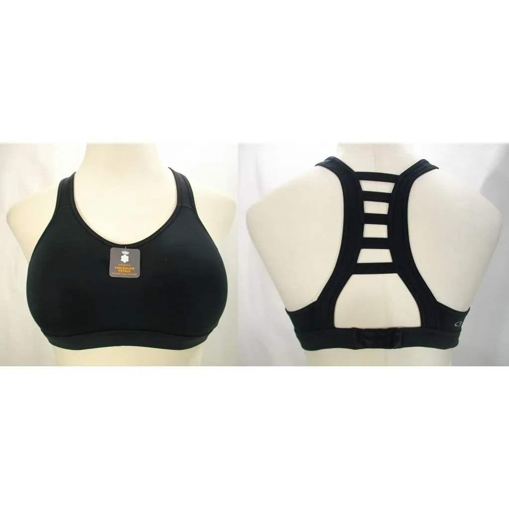 Champion C9 N9642 Concealer Ladder Back Wire Free Bra MEDIUM Black NWT