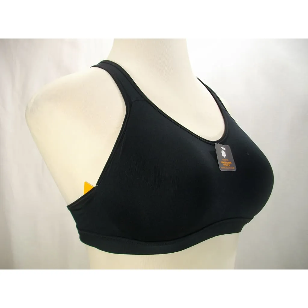 Champion C9 N9642 Concealer Ladder Back Wire Free Bra MEDIUM Black NWT