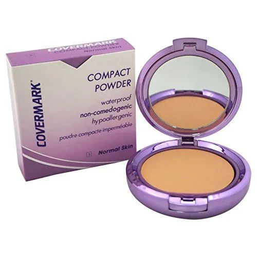 Covermark Compact Powder For Normal Skin Natural Waterproof Makeup