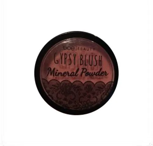 Gypsy Blush Mineral Powder By Boe Beauty Dusty Rose Shimmering Face And Body Powder .17 Oz.