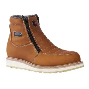 HAMMER 339 HABANA,  Prime leather, Breathable lining , Double Libyan Density, Oil and slip resistance, Short Boots 6" Double Zipper.