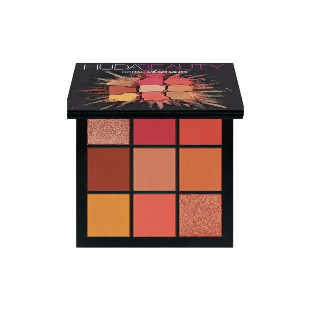 Huda Beauty Coral Obsession Eyeshadow Palette