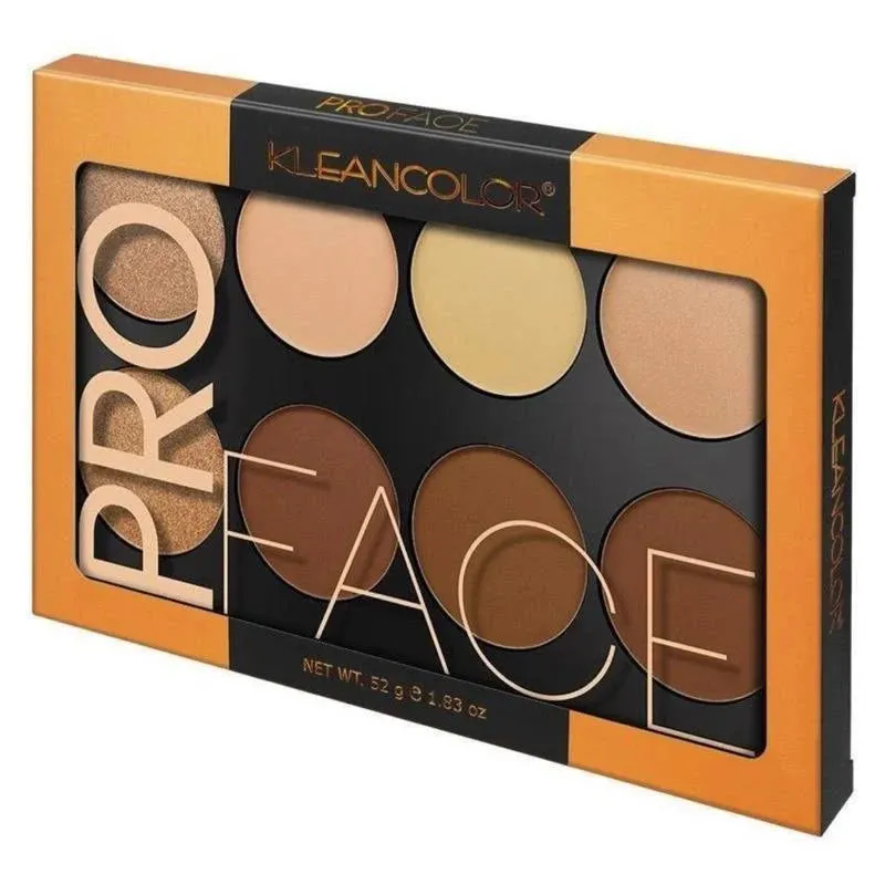 KLEANCOLOR PRO FACE HIGHLIGHT & CONTOUR PALETTE