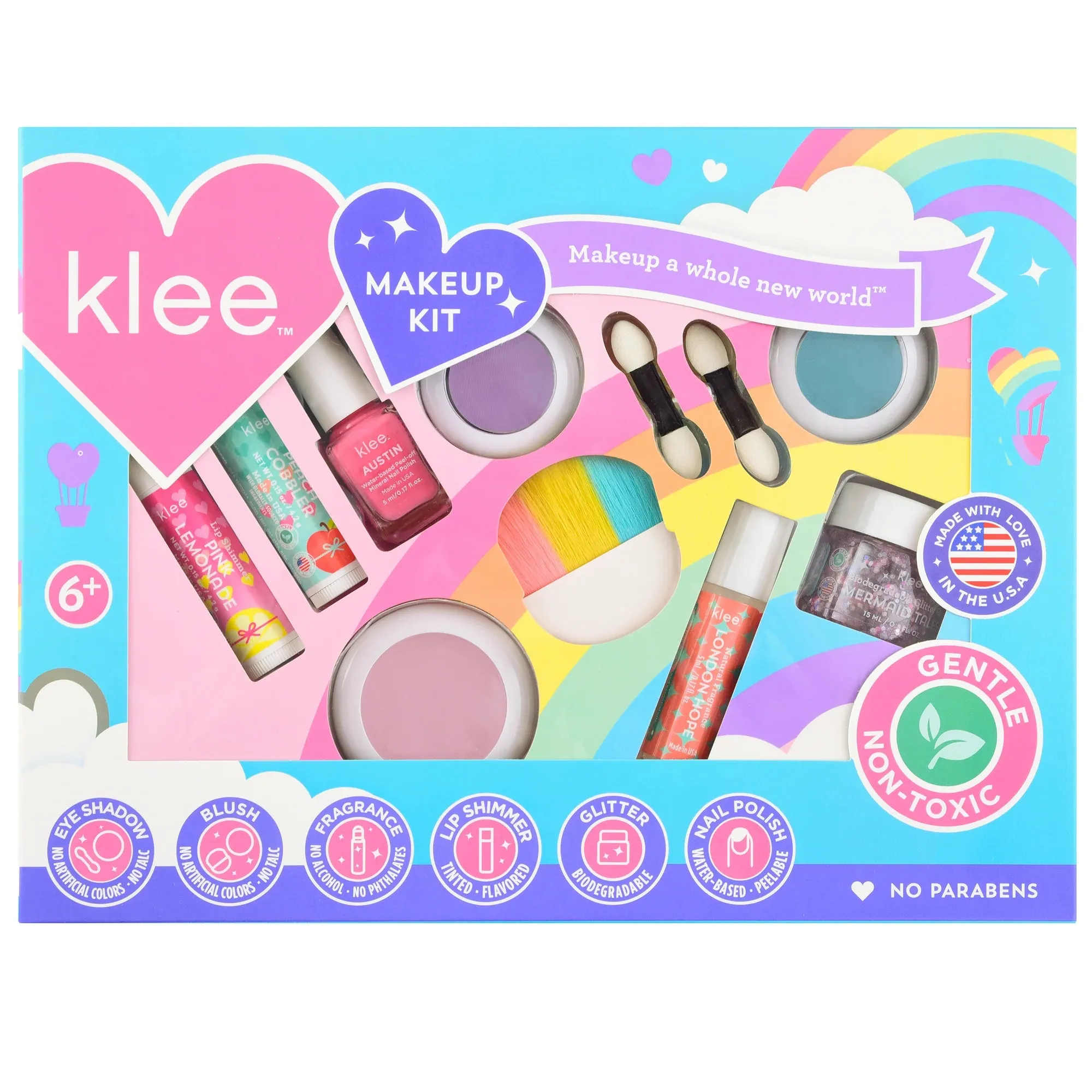 Klee Naturals Mineral Play Deluxe Makeup Set: Ray of Bliss