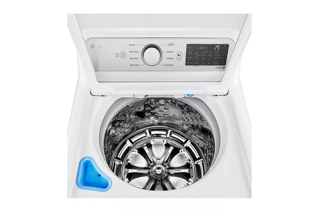 LG -5.5 cu.ft. Mega Capacity Smart wi-fi Enabled Top Load Washer with TurboWash3D Technology ***