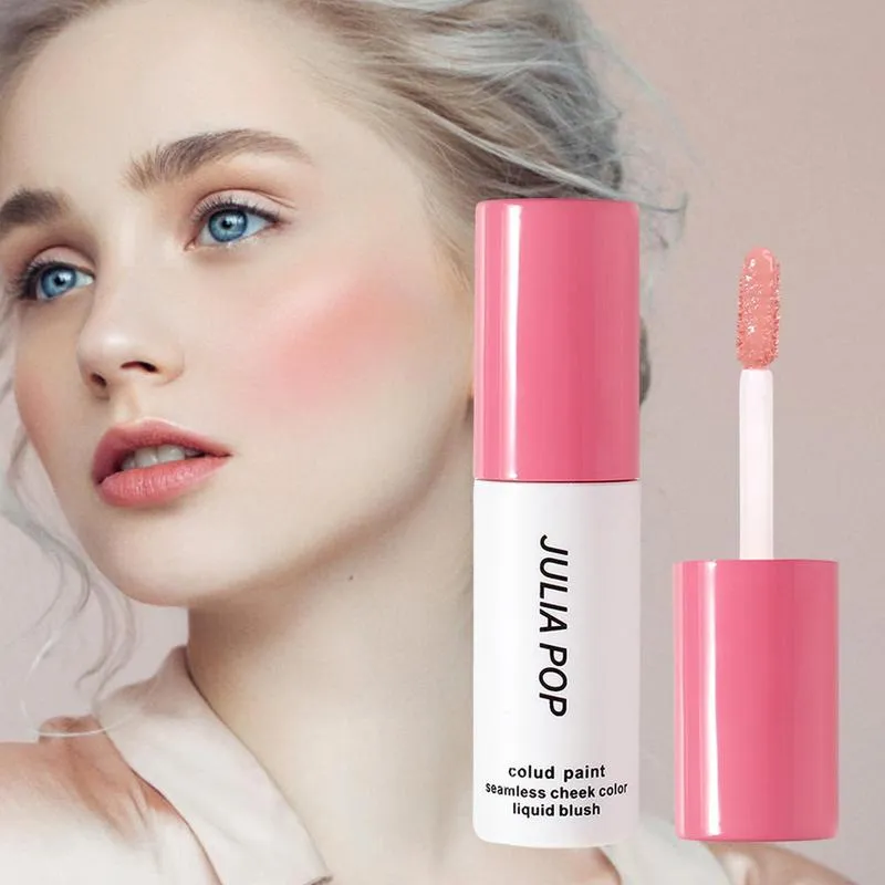 Liquid Blush Long Lasting Blush Liquid For Cheeks Light Weight Long Wearing And Natural Looking Skin Tint Blush Makeup 9.5ml