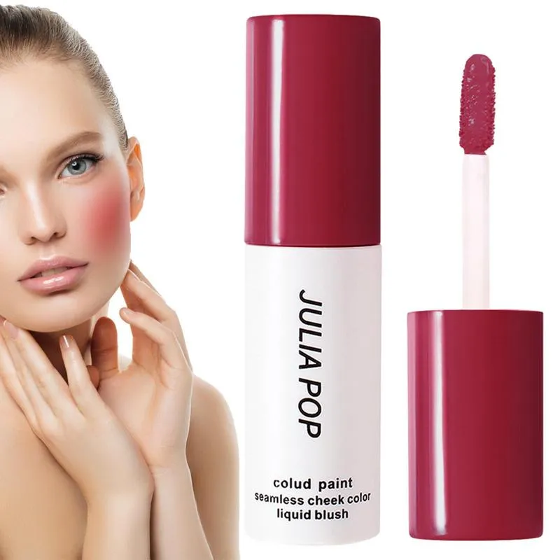 Liquid Blush Long Lasting Blush Liquid For Cheeks Light Weight Long Wearing And Natural Looking Skin Tint Blush Makeup 9.5ml