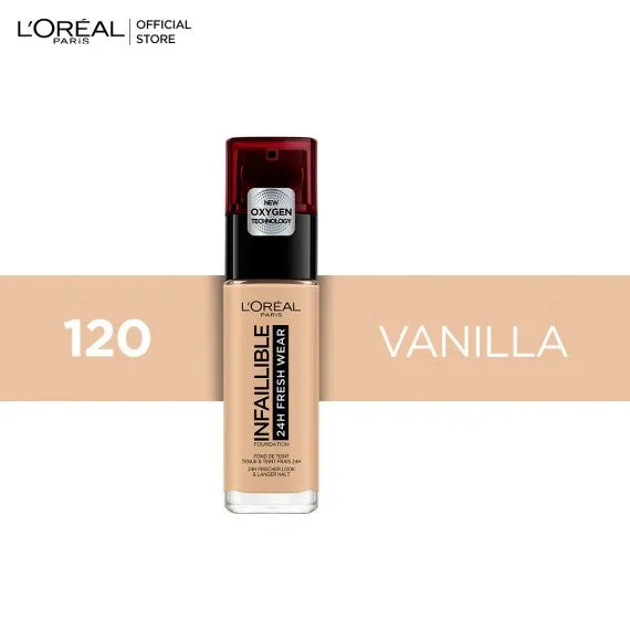 L'Oreal Paris Infallible 24H Fresh Wear Breathable Liquid Foundation