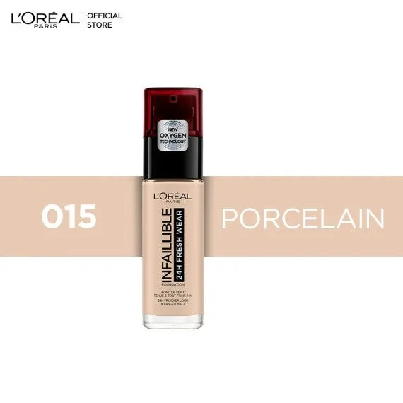 L'Oreal Paris Infallible 24H Fresh Wear Breathable Liquid Foundation