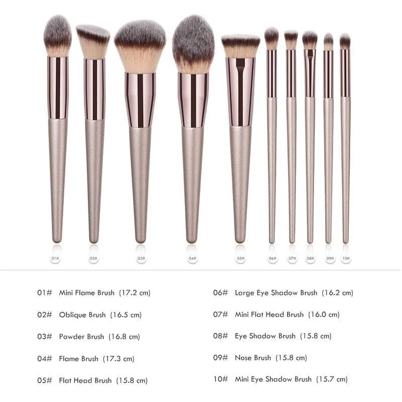 Makeup Brushes Sets for Flawless Blending Contouring Professional Cosmetic Tools for a Perfect Finish FREE POSTAGE