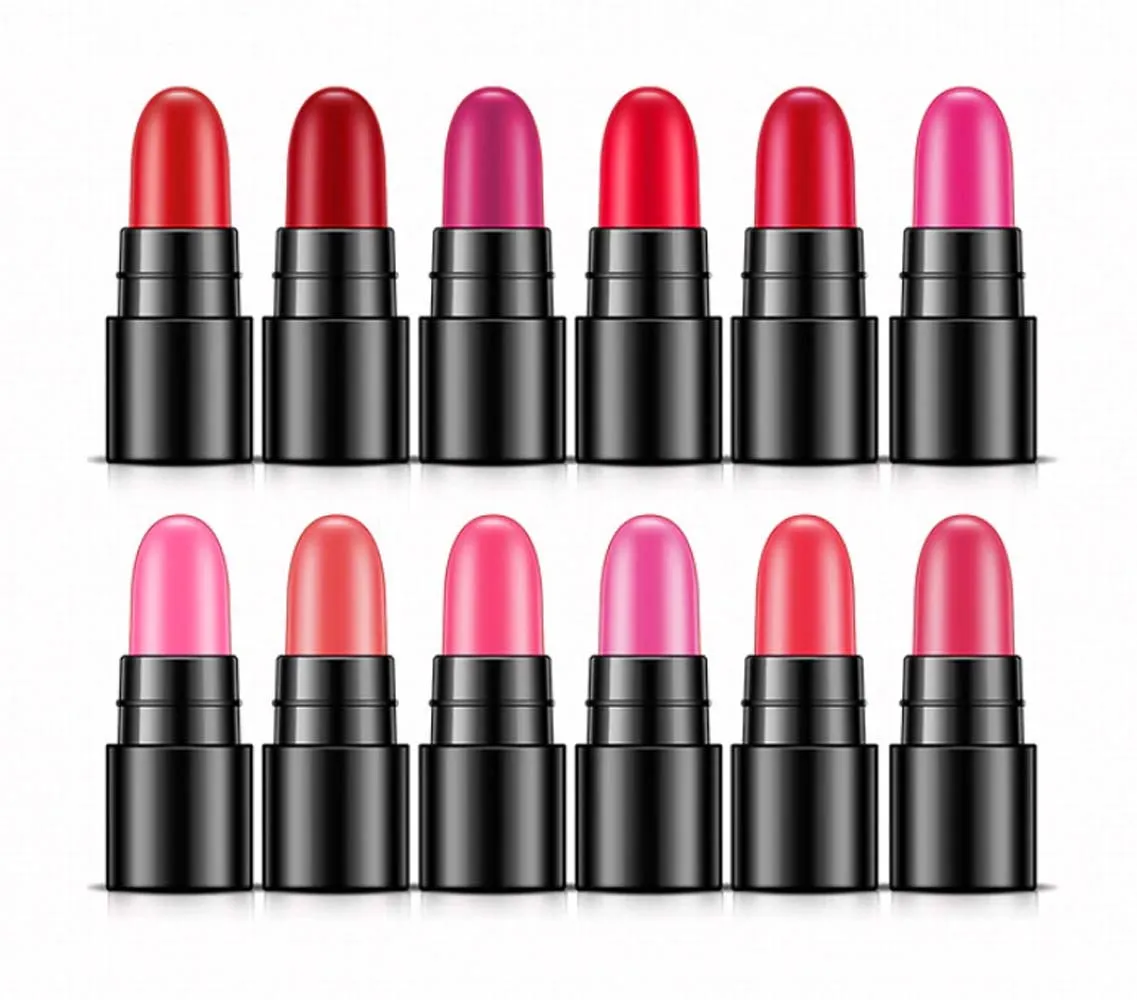 Miss Beauty 12-Piece Set - Long-Lasting, Moisturizing Lipstick in Assorted Colors - Limited Stock (Product Code: BQY8853)