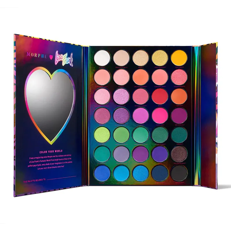 Morphe 35B Lisa Frank Eyeshadow Palette