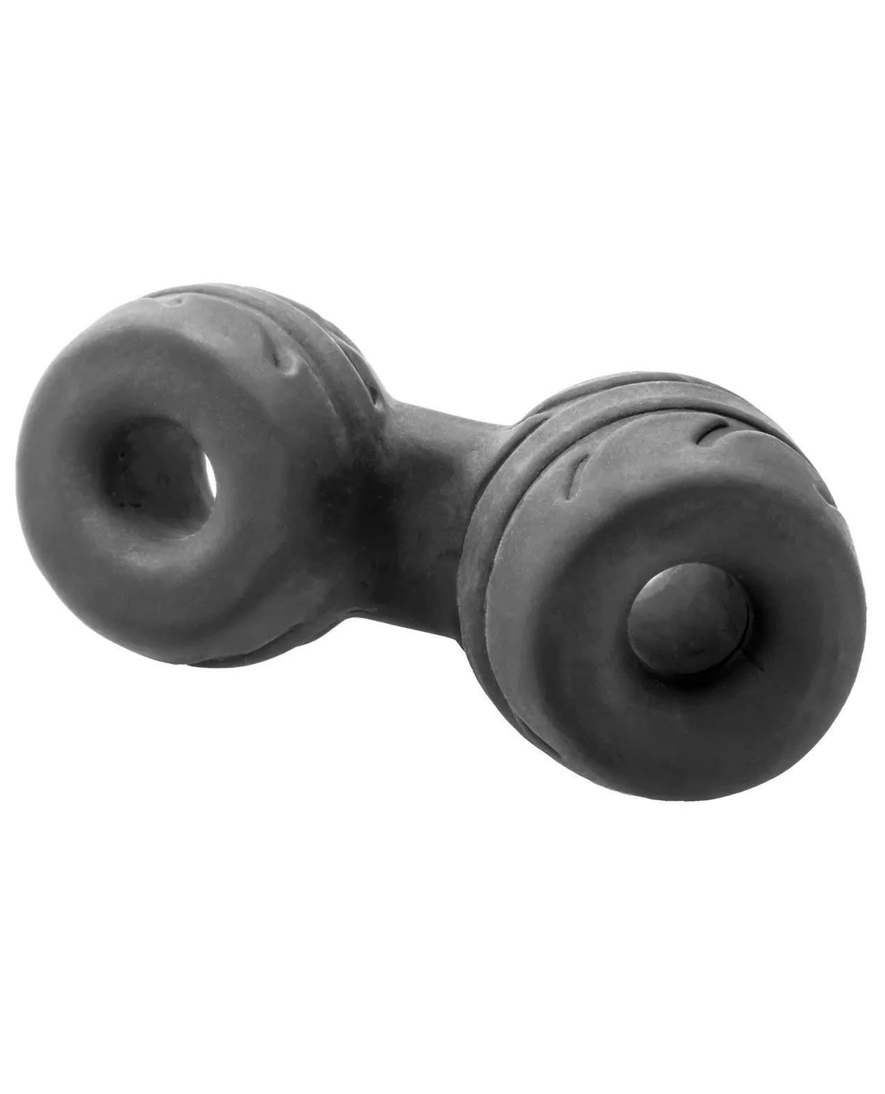 New Perfect Fit SilaSkin Cock and Ball Ring - Black