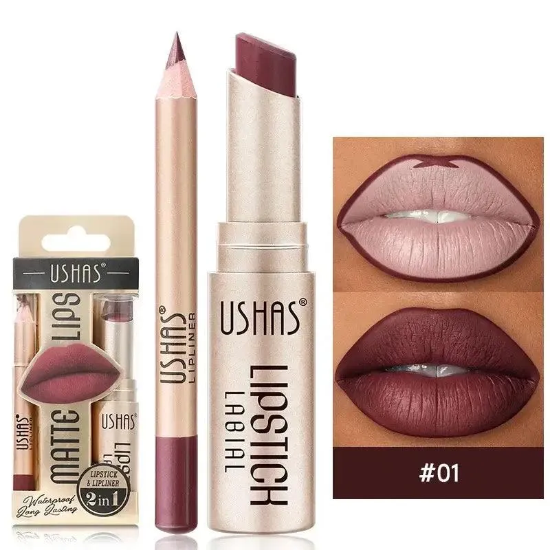 Perfect Pout 2-in-1 Lipstick & Lip Liner Set