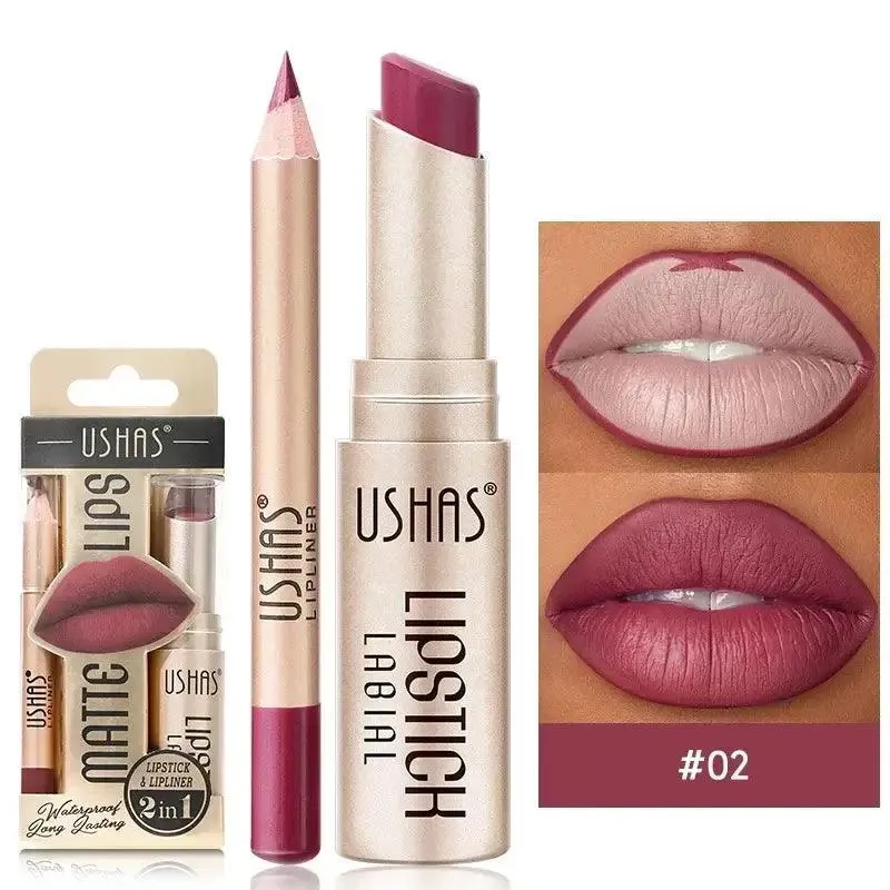 Perfect Pout 2-in-1 Lipstick & Lip Liner Set