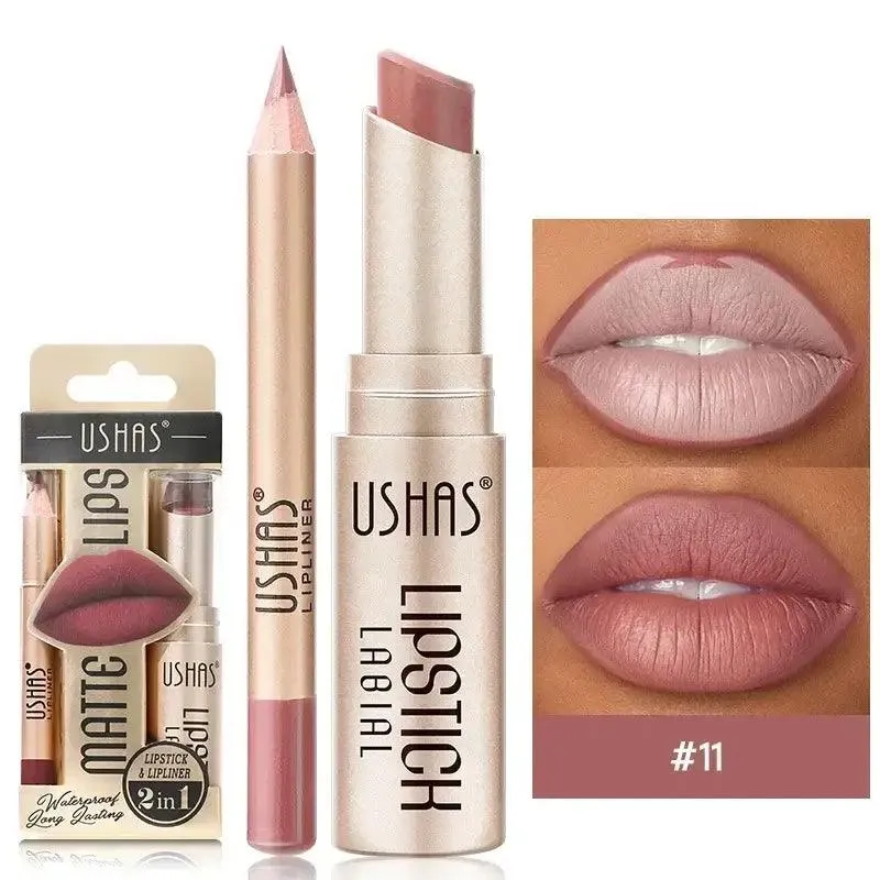 Perfect Pout 2-in-1 Lipstick & Lip Liner Set