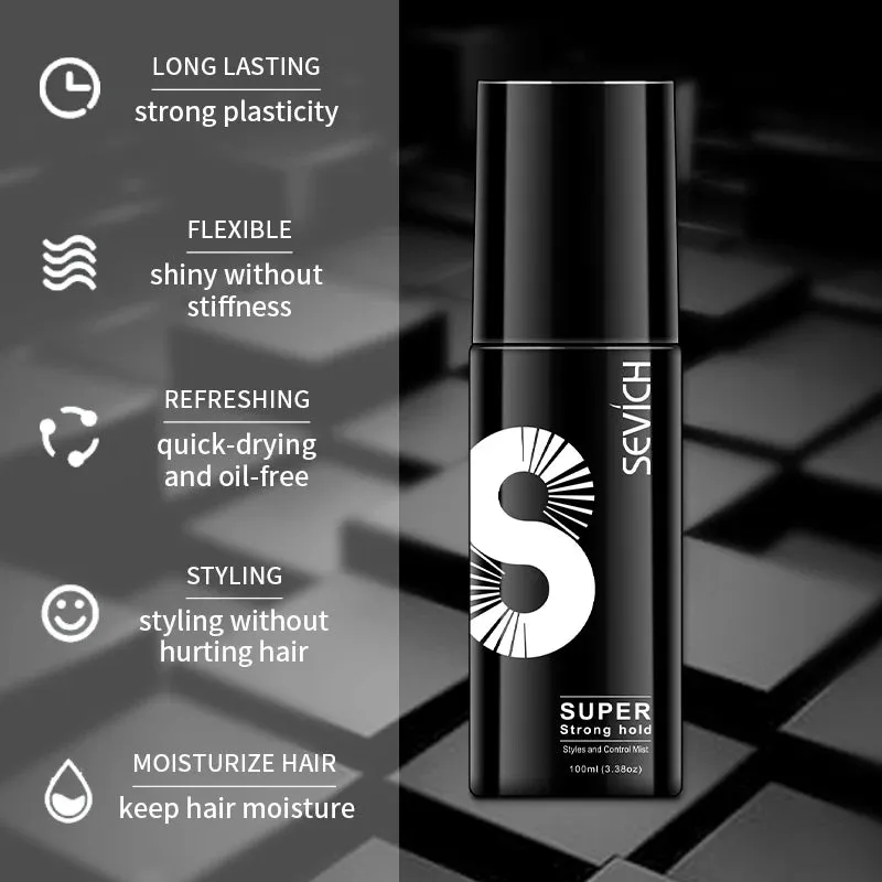 Sevich Hair Fixing Spray: Professional Salon Hold, 100ml