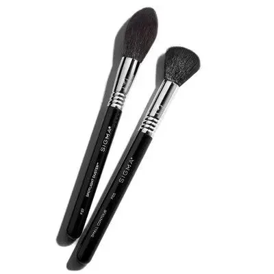 Sigma Beauty Sculpt   Glow Makeup Brush Duo - 2ct