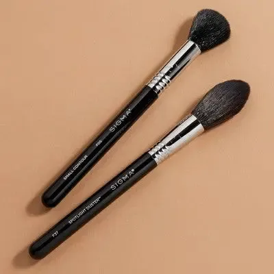 Sigma Beauty Sculpt   Glow Makeup Brush Duo - 2ct