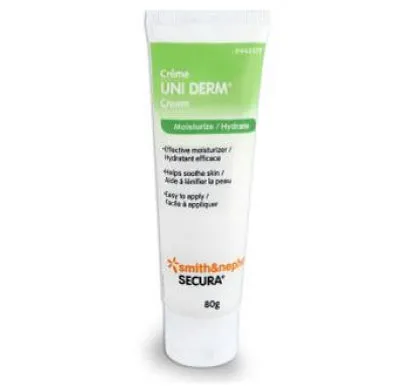 Smith & Nephew 443579 Secura Uni Derm Moisturizing Cream 80g Tube