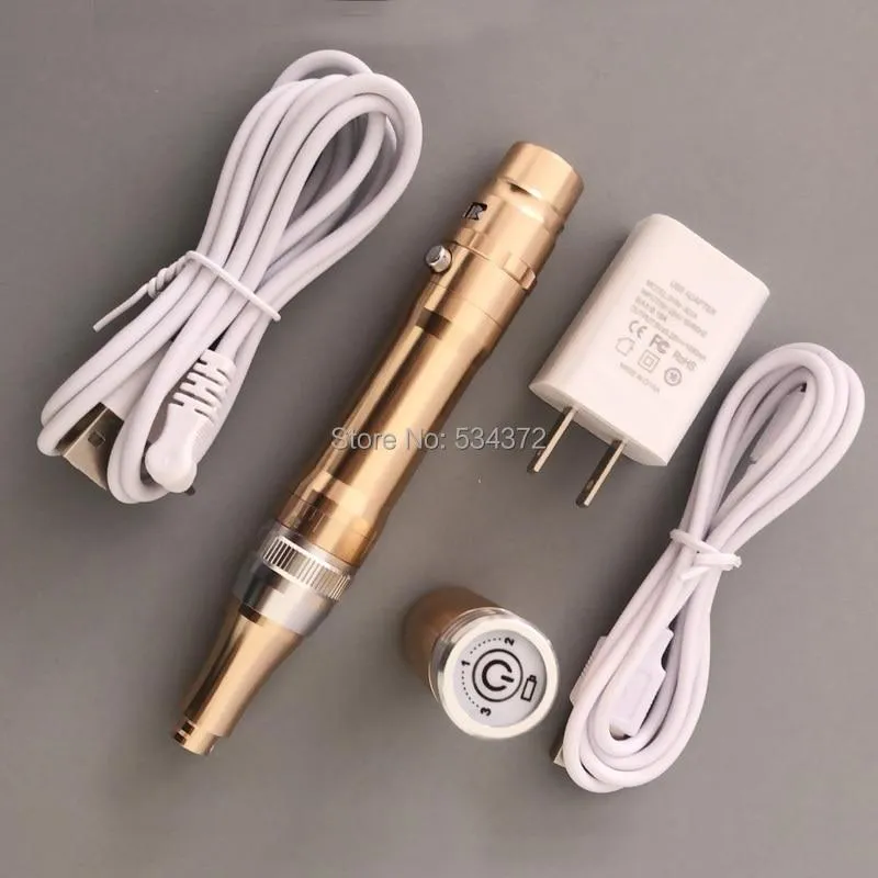 Wireless Electric Tattoo Machine Professional Permanent Makeup Tattoo Eyebrow Beauty MTS Machine Pen